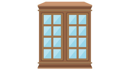 Elegant brown window pane design perfect for home decor projects add charm and style to your space