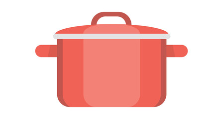 Delightful coral pot perfect for cooking delicious meals vibrant kitchenware