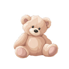 Obraz premium teddy bear isolated on white