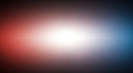 Cosmic showdown A redblue nebula clash stars ablaze at the epicenter