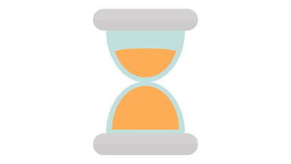 Elegant hourglass design perfect for time management concepts or deadline themes beautiful and captivating