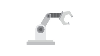 Robotic arm futuristic design technology innovation progress automation
