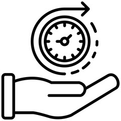 Long Term Icon Sustainable Business Vision Symbol