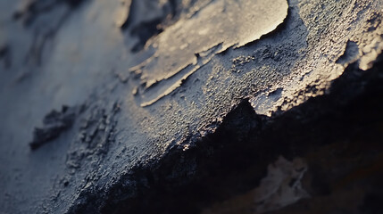 Close-Up of Weathered Concrete Surface