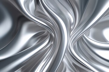 Shiny Silver Abstract Design Modern Vector Art for Lifestyle Brands