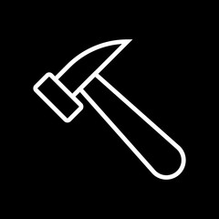 Fototapeta premium Hammer icon design