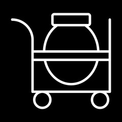 Cement Mixer icon design