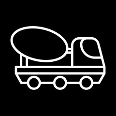 Concrete Truck icon design