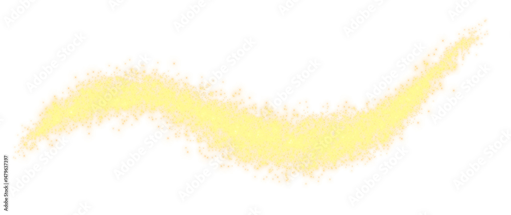 Poster glittering vector dust on a transparent background. golden sparkling lights. christmas holiday glow 