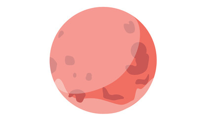 Stunning Pink Planet Artistic Space Exploration Design
