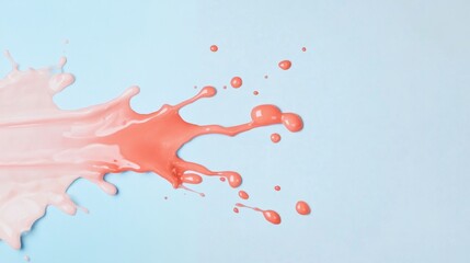 Vibrant watercolor splashes with ample space for promoting a creative shopping sale event