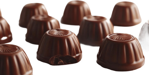 Obraz premium Delicious Dark Chocolate Truffles
