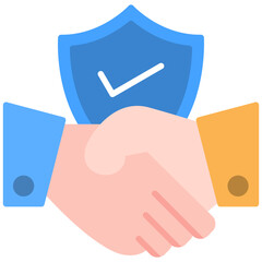 Trustworthy Icon Reliable and Honest Business Symbol