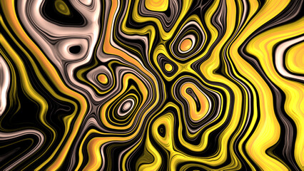 Liquid Fractual Motion Graphic Background 08