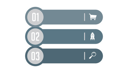 Fototapeta premium Modern Infographic Design Elements Shopping Launch Explore Business Strategy Steps Process Flowchart