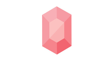 Sparkling pink gemstone elegant design perfect for your projects add shine and glamour instantly