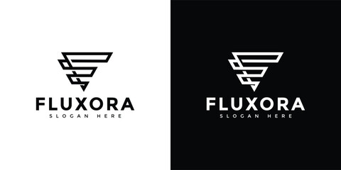 Fluxora - Modern Abstract Logo Design