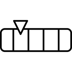 Colorful Speedometer Icon Performance Gauge Symbol
