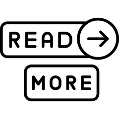 Read More Icon Content Expansion CTA