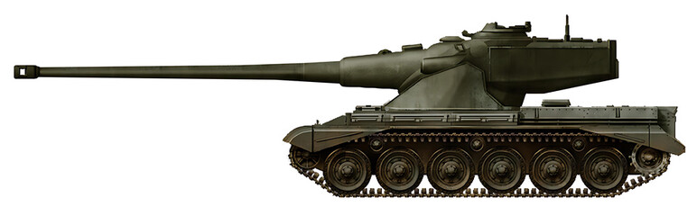 AMX-50 Avenger (Alternative tank AMX-50 B on a new chassis) © Tikros