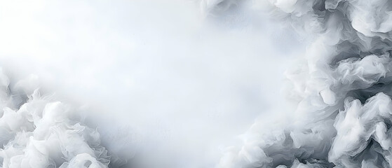 Abstract Background Of White And Gray Clouds