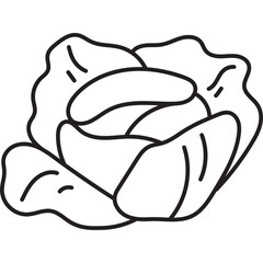 Vegetable Line Icon