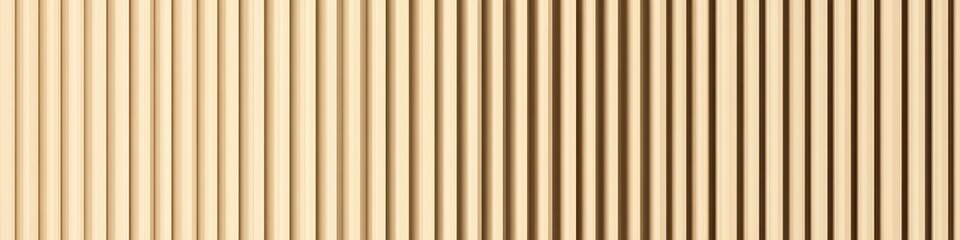 Beige vertical ribbed textured surface