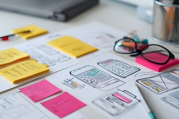 The Intersection of Productivity UX and UI Design Concepts Exploring Mobile Systems and Sketch Drawing Techniques for Seamless Concept Integration and Efficiency