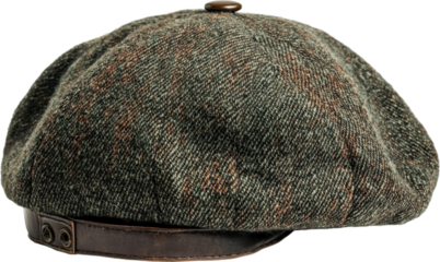 Stylish Olive Green Newsboy Cap