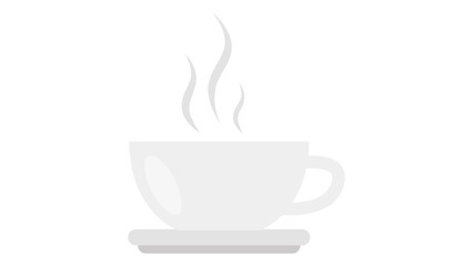 Warm comforting steaming hot drink perfect for a cozy day