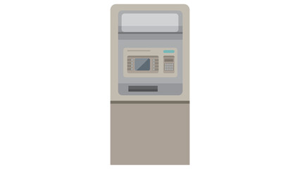 Modern ATM machine design sleek and user friendly banking technology access