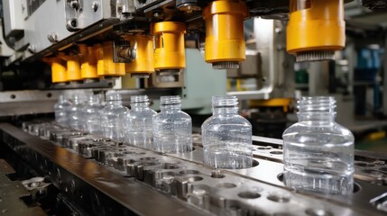Plastic Bottle Manufacturing Industrial Molding Process