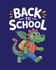 Back to School t-shirt design vector Art & Illustration