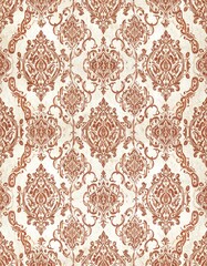 vintage pattern, art nouveau 1890 Paisley, seamless wallpaper background texture 