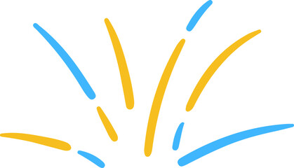 Crayon Drawn Confetti