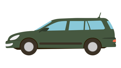 Stylish green station wagon perfect for family adventures explore now