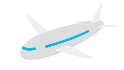 Sleek Airplane Soaring High Adventure Awaits Travel Icon Design