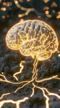 models of the human brain tree