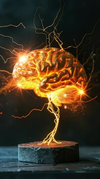 models of the human brain tree