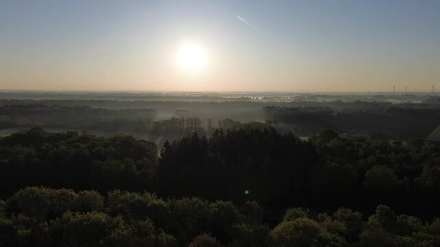 Sonnenuntergang Meppen Emsland