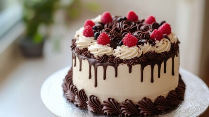 Birthday Cake for a Happy Birthday celebration card gift