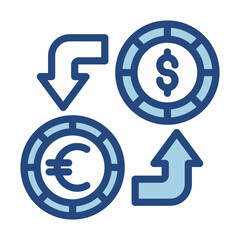 Currency Exchange Illustration