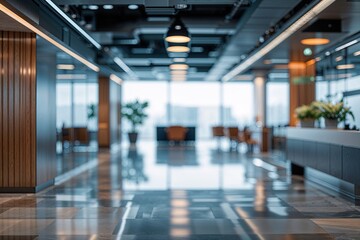 Blurry Photography of a Contemporary Business Environment