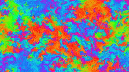Vibrant Color Texture: A dynamic burst of abstract, kaleidoscopic color, a vivid and energetic pattern of swirling hues and tones, a visually stimulating spectacle that's both chaotic and captivating.