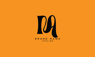 PUA, PAU, UPA, UAP, AUP, APU, DUA, DAU, UDA, UAD, AUD, ADU, PA, AP, DA, AD, Abstract initial monogram letter alphabet logo design