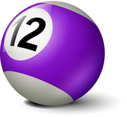 Billiard Twelve Ball