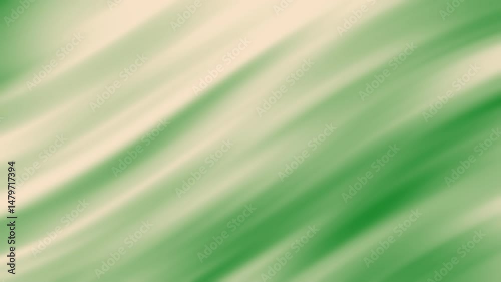 Poster soft green and beige abstract gradient with smooth diagonal waves creating a calm and modern visual 
