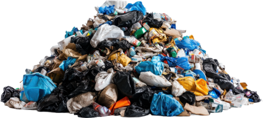 Massive Waste Pile Environmental Problem