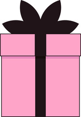 분홍색 선물상자