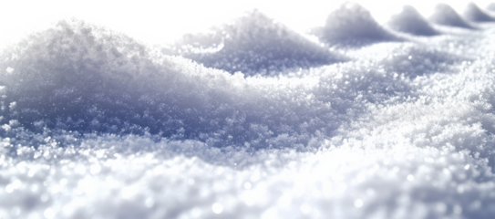 Closeup of Fresh Snow